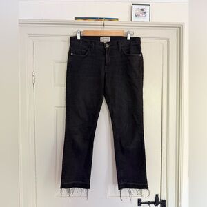 Current/Elliot The Cropped Straight Townhouse w/ Released Hem, Size 26